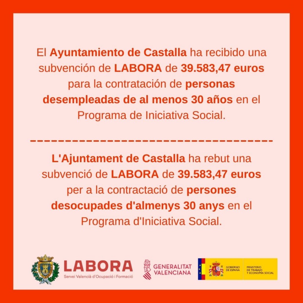 Subvención Emcorp Castalla