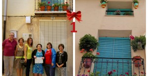 Primer premio del IV Concurso Flores y Balcones 2016