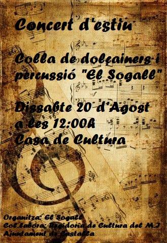 Concert d'estiu - El Sogall
