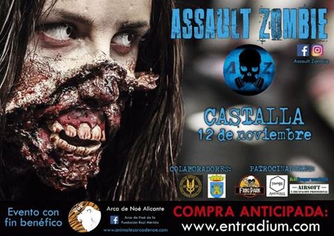 Assault zombie en Castalla